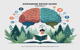 Person journaling during a dopamine detox